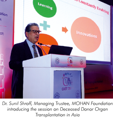 MOHAN Foundation participates in the 16th Congress of the Asian Society of Transplantation held in Greater Noida, Delhi-NCR