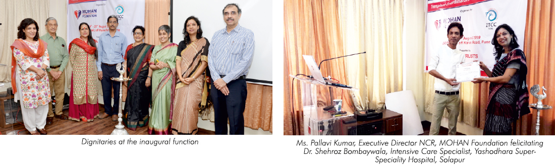 One Week Transplant Coordinators’ Training Programme Held in Pune